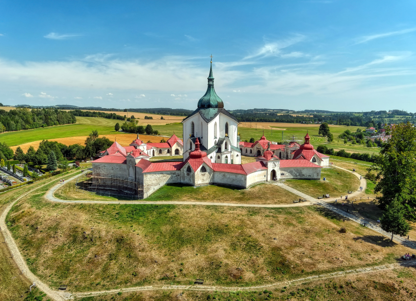 Pilgrimage Church of St John of Nepomuk at Zelená Hora (UNESCO)