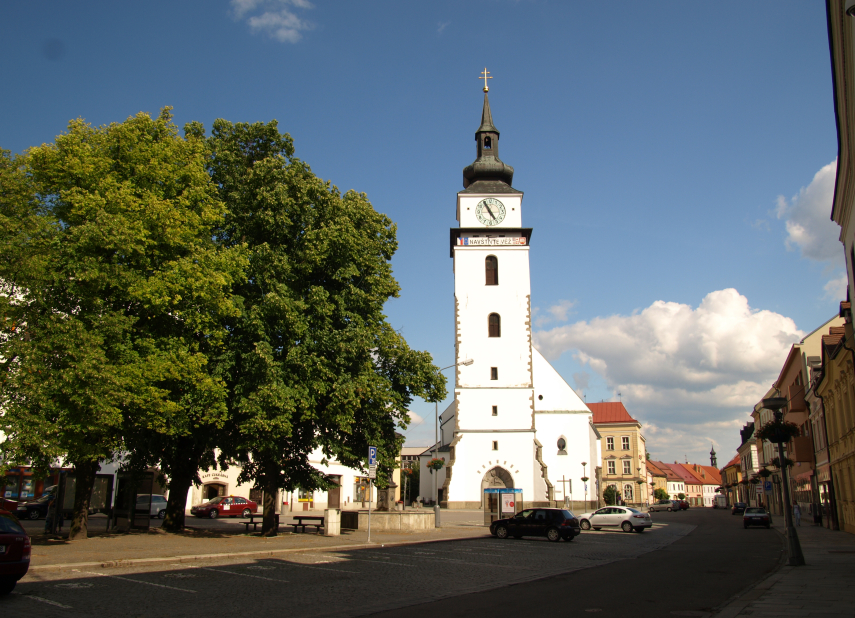 Vyhlídková věž kostela sv. Mikuláše