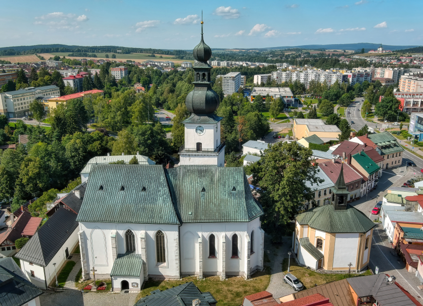 Věž kostela sv. Prokopa