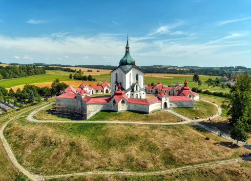 Pilgrimage Church of St John of Nepomuk at Zelená Hora (UNESCO)